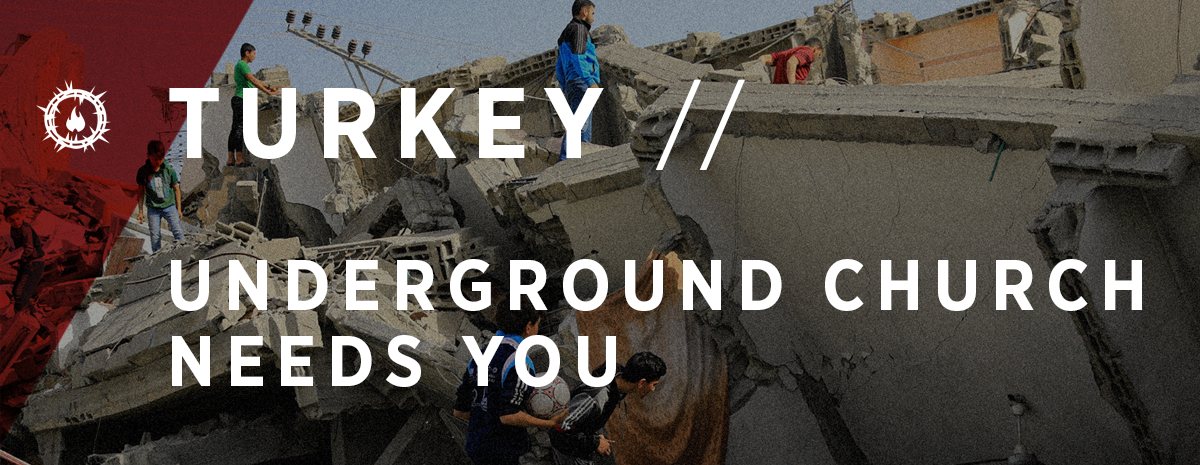 The Underground Church Needs You  //  Turkey Fundraiser